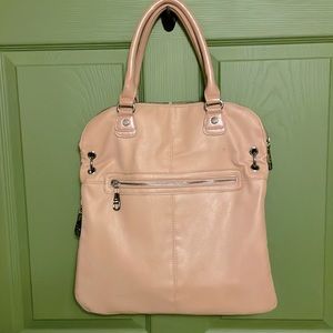 Steve Madden faux leather bag tan